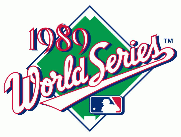 MLB World Series 1989 Primary Logo iron on transfers for clothing
